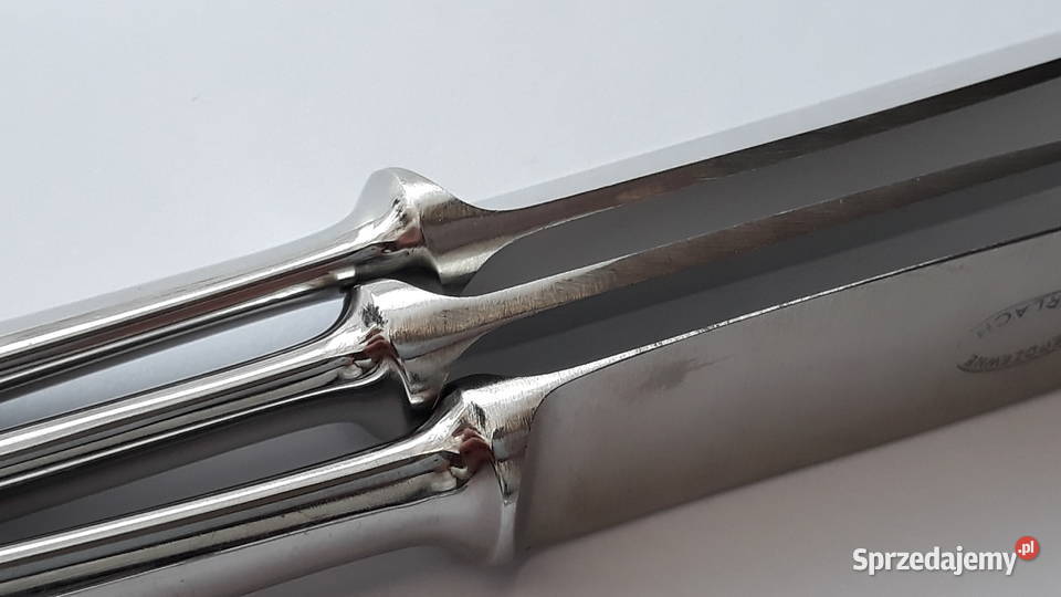 Noże obiadowe 1 KROPLA WODY Gerlach sztućce PRL sprzedam