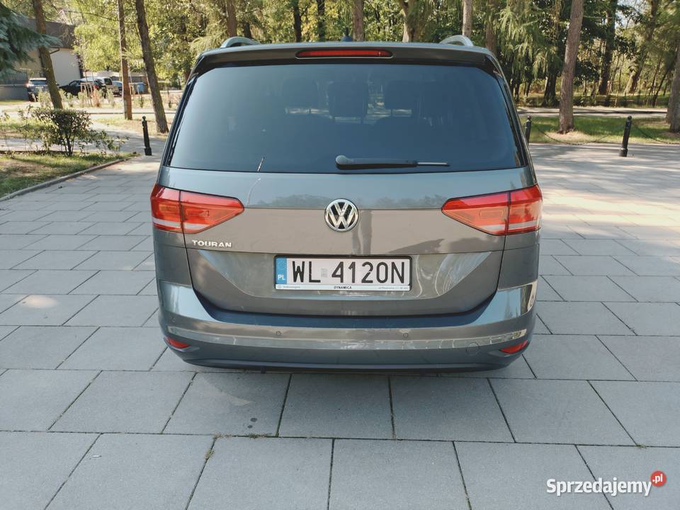Volkswagen Touran Polski Salon Faktura VAT 23 7 150KM mazowieckie Warszawa