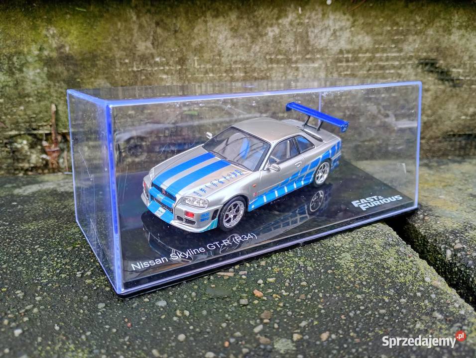 NISSAN SKYLINE GTR R34 fast furious deagostini Warszawa