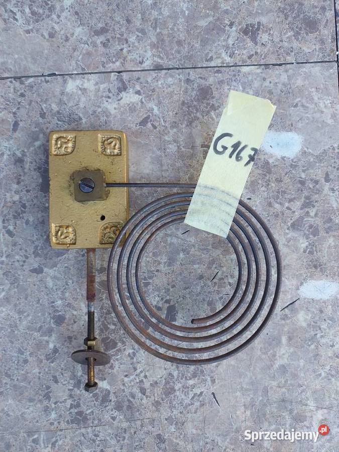 G167 Gong spiralny starego zegara stołowego
