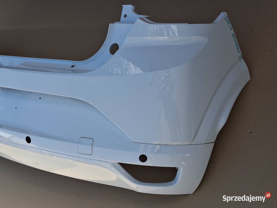 DACIA SANDERO III 3 ZDERZAK TYŁ TYLNY DOKŁADKA Bieleń
