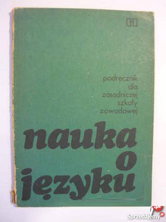NAUKA O JĘZYKU PODRĘCZNIK