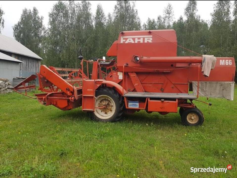 Kombajn marki Fahr M66 Nowa Słupia