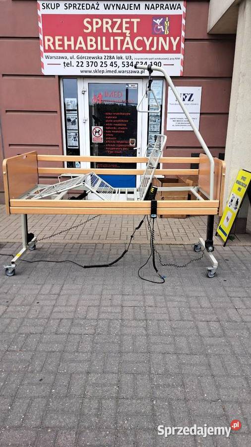 Wynajem Łóżek Rehabilitacyjnych 100 zlmsc bez