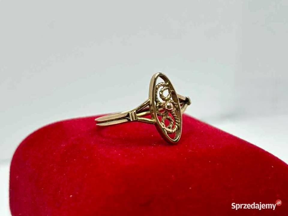 Złoty Pierścionek pr 583 17g R15 Elbląg