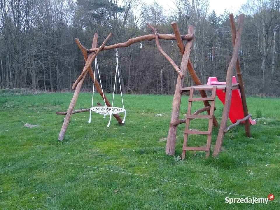 Oferuję wyroby z drewna huśtawki komplety Pozostałe Głowno