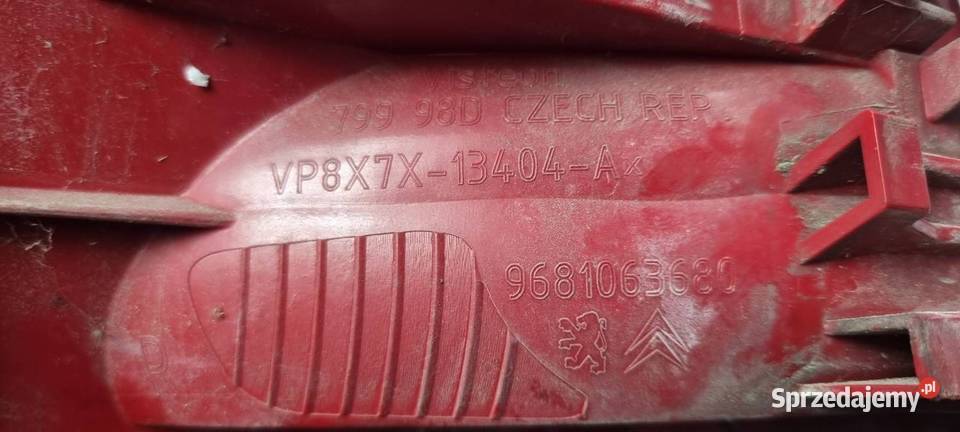 LAMPA PRAWA TYŁ CITROEN C5 9681063680 Lipno