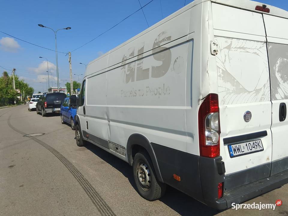 Fiat Ducato L4H2 23 JTD 120 2011r uszkodzony Ząbki