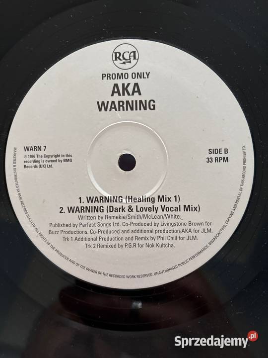 AKA Warning Promo Only 12 Maxi Single Poznań