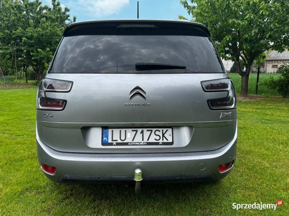 citroen Grand picasso 7os 2018r nieuszkodzony Łopiennik