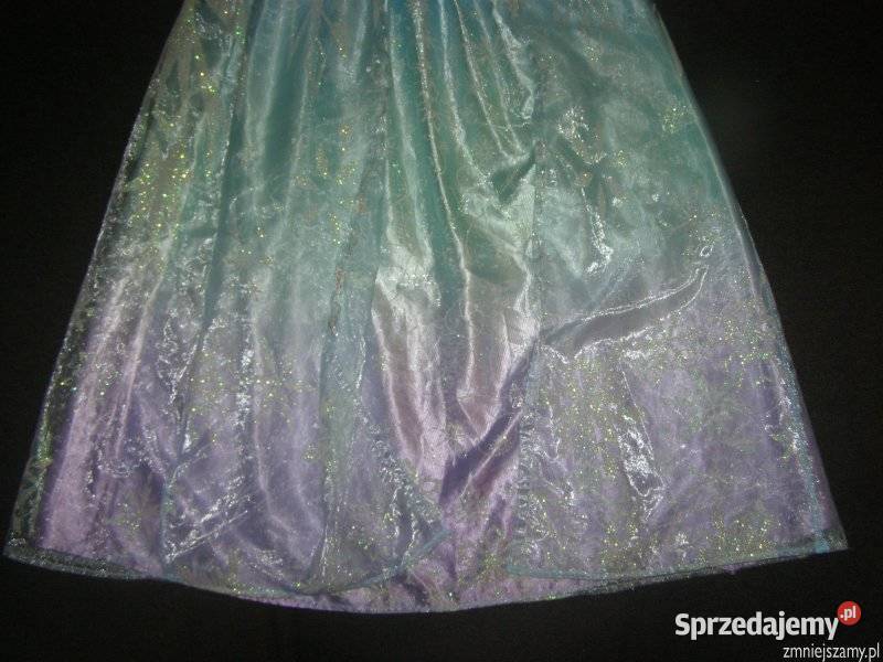 Strój kostium przebranie ELSA KRAINA LODU FROZEN mazowieckie Siedlce