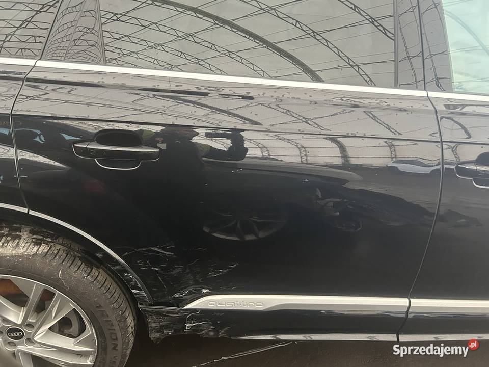 Audi Q7 2021 45tfsi tiptronic w drodze do uszkodzony Skomielna Czarna