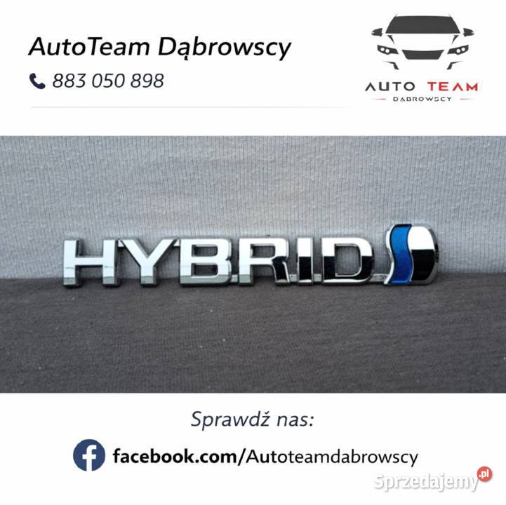 7536148120 emblemat napis HYBRID błotnik prawy Mielęcin sprzedam