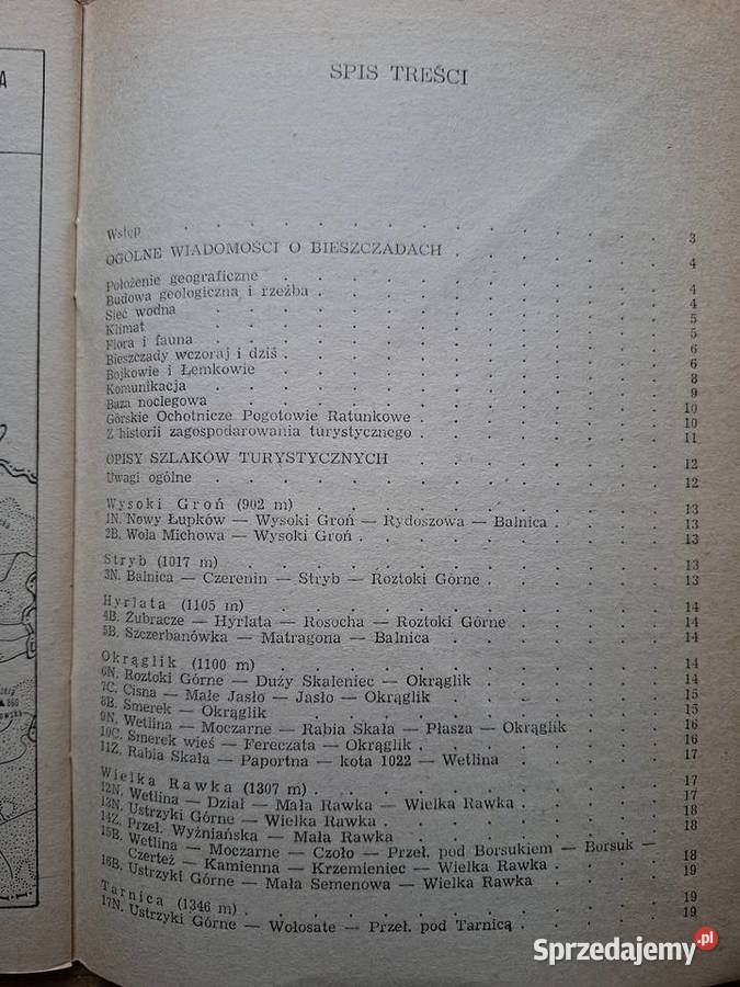 Bieszczady część południowa Maria Starakiewicz sprzedam