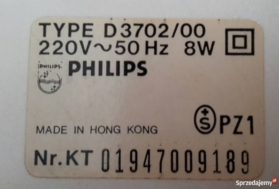 Radio magnetofon Philips D3702 00 z dawnych mazowieckie Warszawa