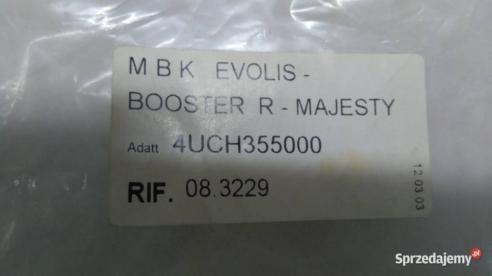 LINKA LICZNIKA PRĘDKOŚCIOMIERZA MBK SKYLINER 50 Motoryzacja Bielsk Podlaski sprzedam