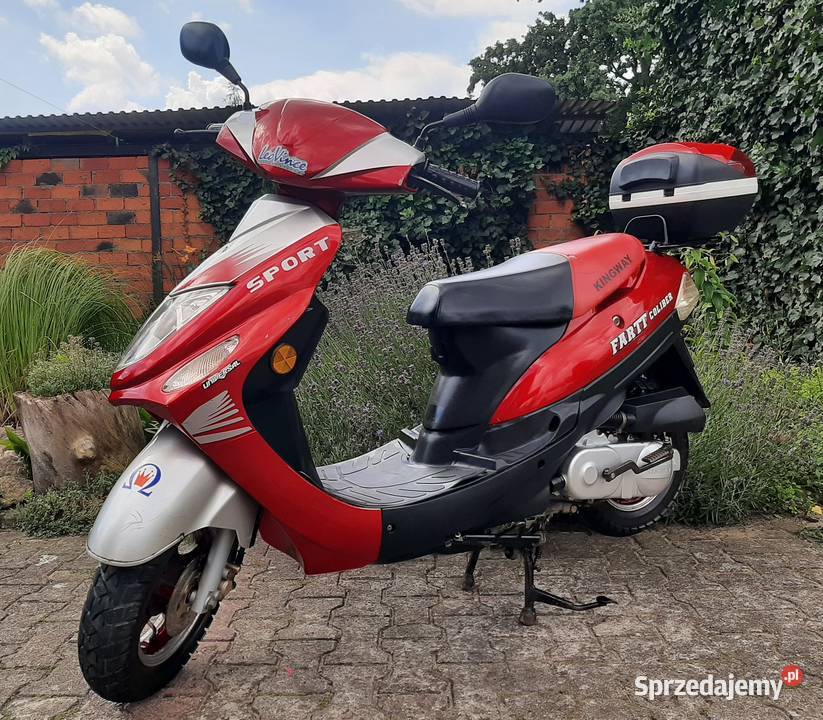 Zadbany skuter Kingway FARTT Coliber 50 4t 2009r