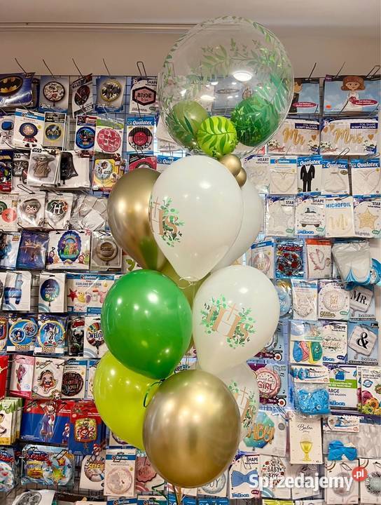 Komunia Święta balony na komunię ścianka do Katowice sprzedam