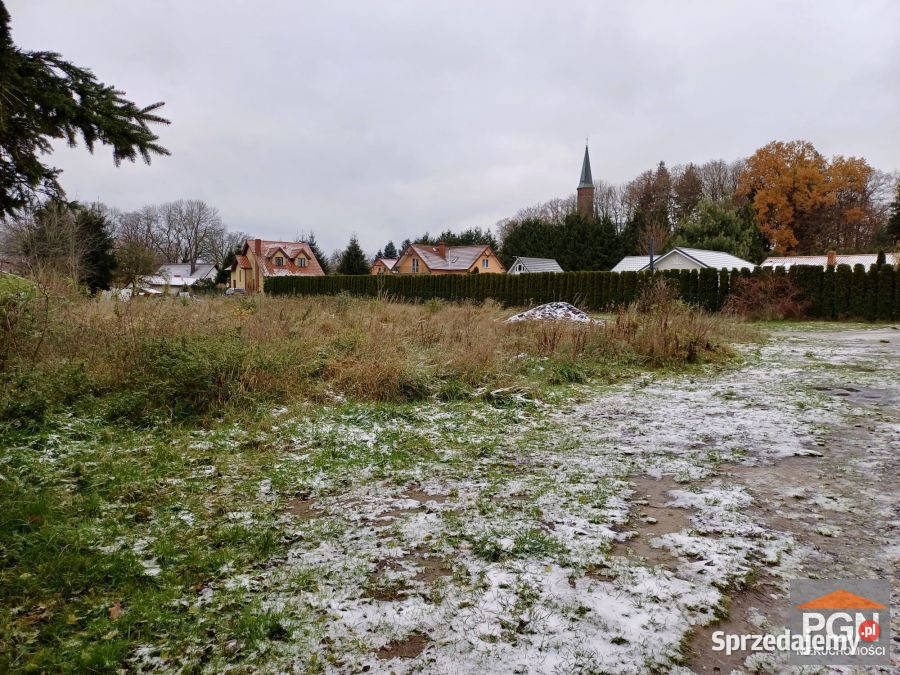 Ogłoszenie grunt Kołczewo 1475m2 szambo