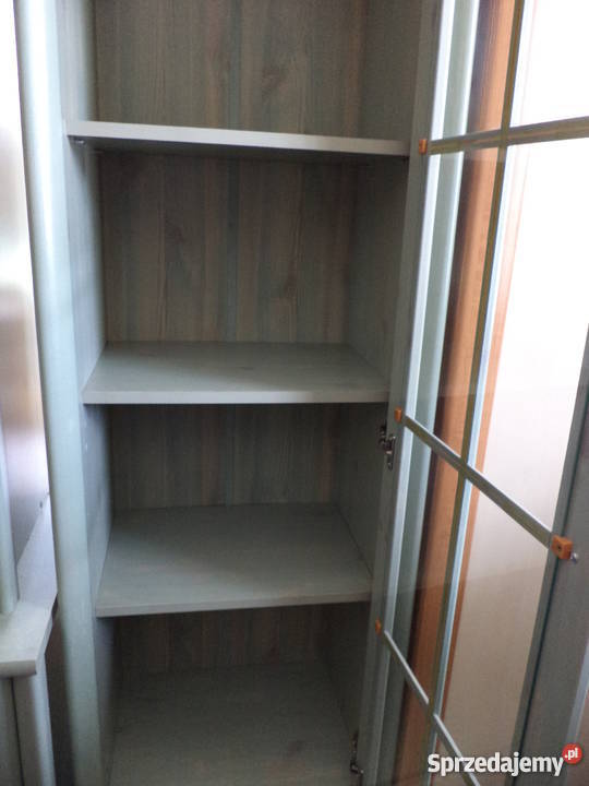 Wysoka witryna BRW Retro Zielona sosna sprzedam