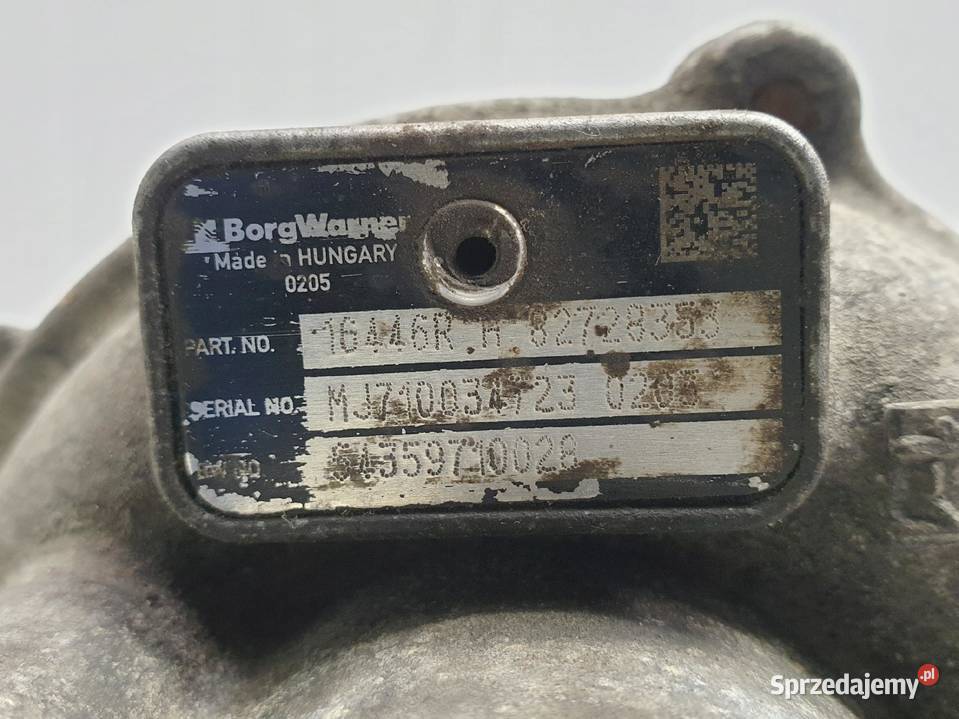 TURBOSPRĘŻARKA Renault Megane III 15 DCI TURBO