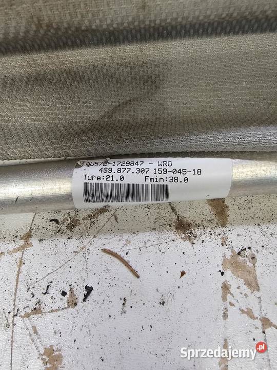 ROLETA SZYBERDACHU AUDI A6 C7 4G9877307 Przystajń sprzedam
