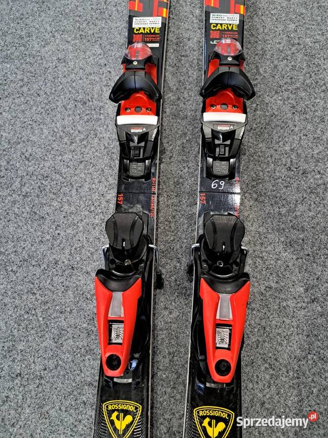 narty ROSSIGNOL Hero C11 carve 157 łódzkie sprzedam