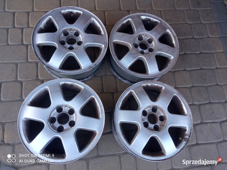 Felgi aluminiowe OE Audi A3 8L0601025F 15 5x100 Felgi Oleszyce sprzedam