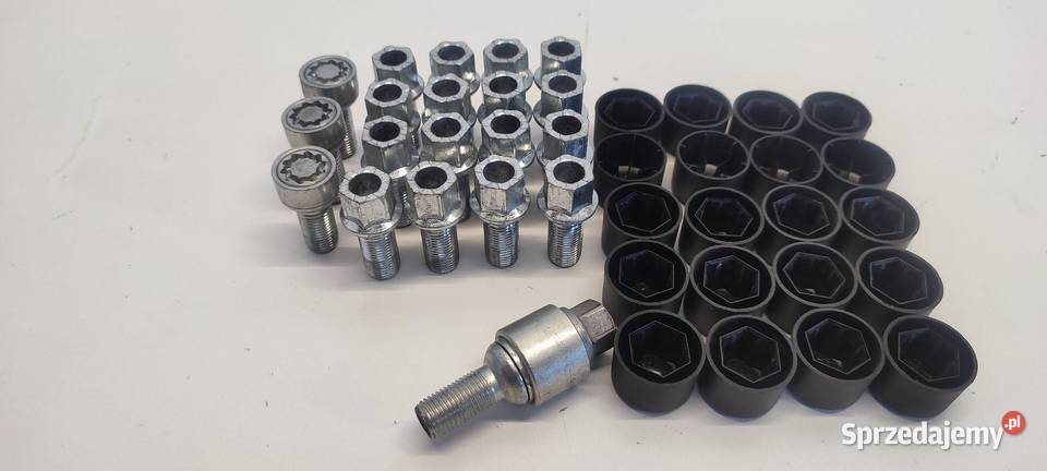 VW TIGUAN ALLSPACE ŚRUBY DO KÓŁ ZABEZPIECZNIE