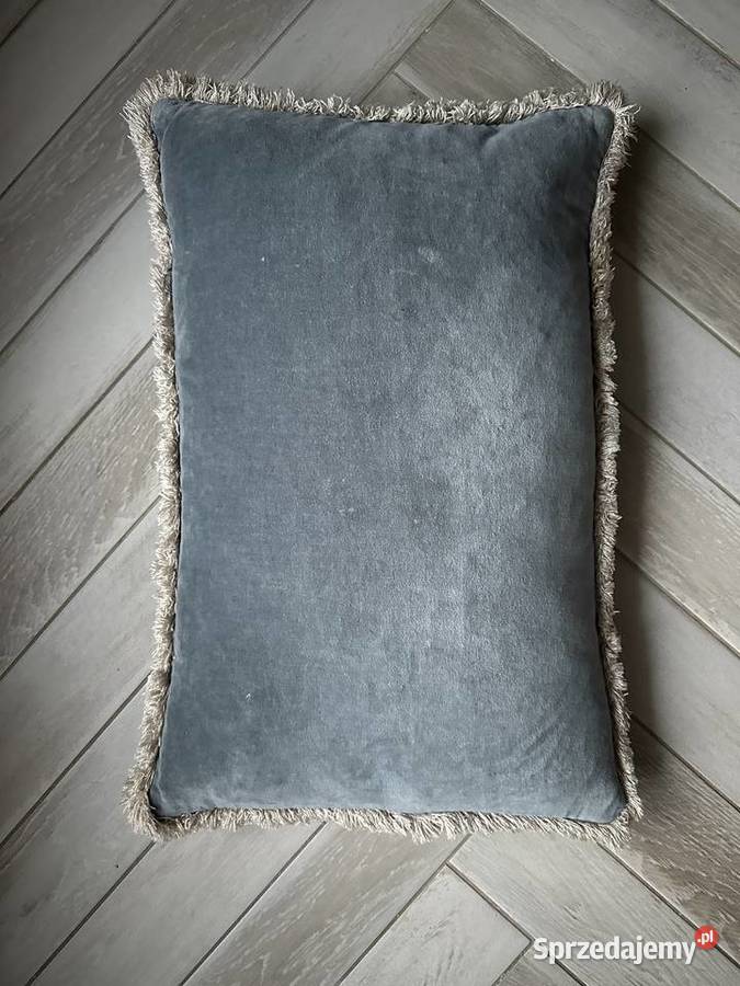 Poduszka dekoracyjna z wypełnieniem pierze 60x40 Łódź