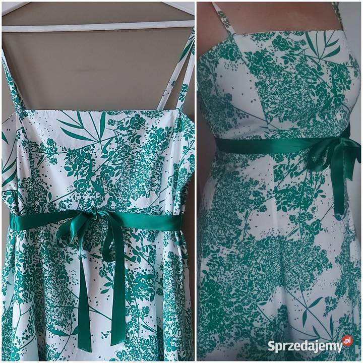 Sukienka rozmiar 40L na ramiączkach Odzież damska Lublin sprzedam