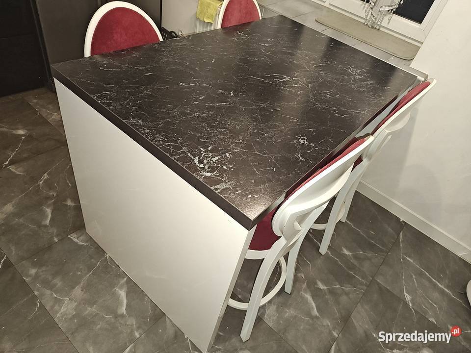 Stół z krzesłami kuchnia pokój salon Łowicz