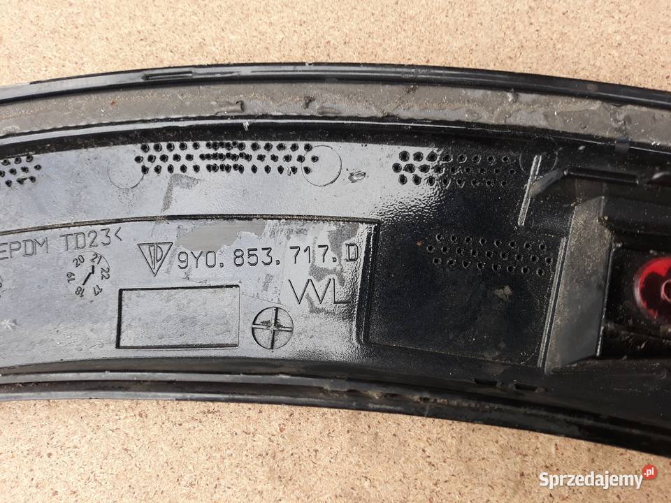PORSCHE CAYENNE III LISTWA ZDERZAKA LEWA PRZÓD