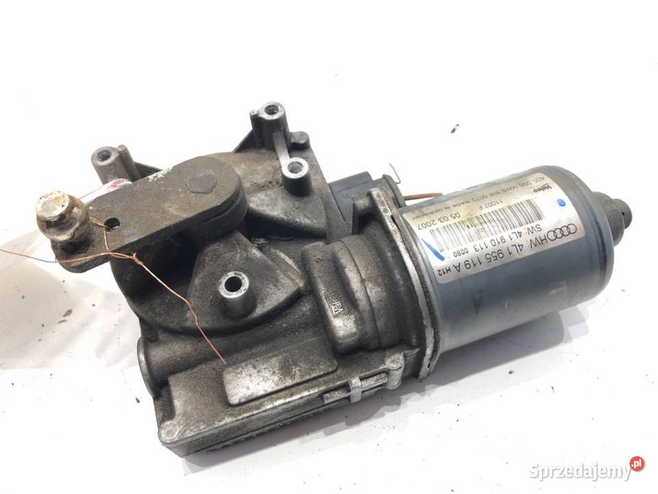 SILNICZEK WYCIERACZEK PRZÓD AUDI Q7 4L Mechanizmy wycieraczek