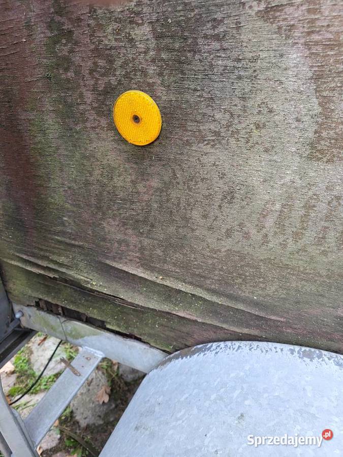 Przyczepa do przewozu zwierząt 2T Wieleń