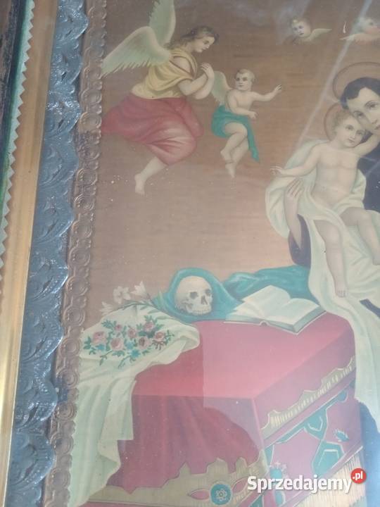 Święty obraz Przeworsk przedwojnie Antyki małopolskie Gdów