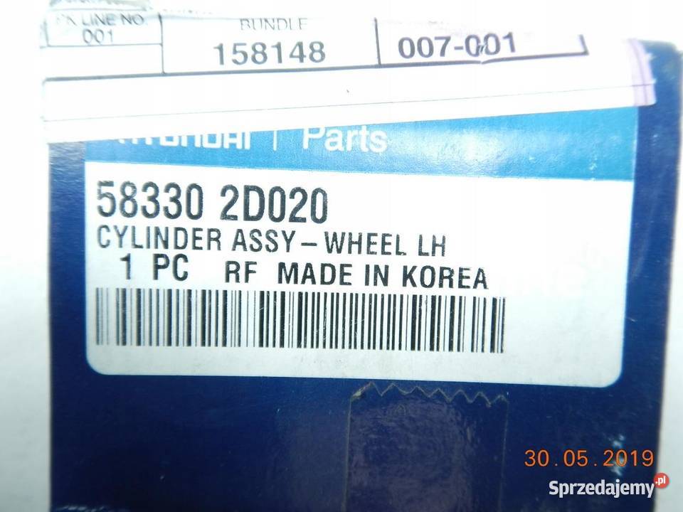 CYLINDEREK TYŁ ACCENT II 13 15 583302D020