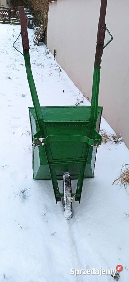 Taczka PRL ogrodowa Woźniki