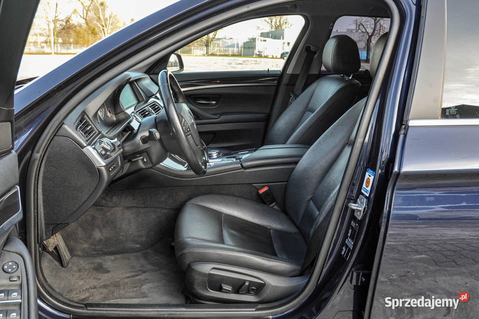 BMW Seria 5 20d 190 Automat Lift 2016 r Skóry 1995cm3 Wrocław