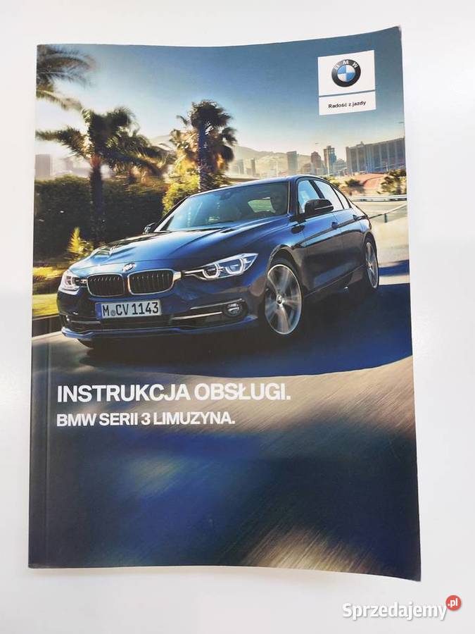 Instrukcja obsługi BMW Serii 3 Limuzyna etui Warszawa