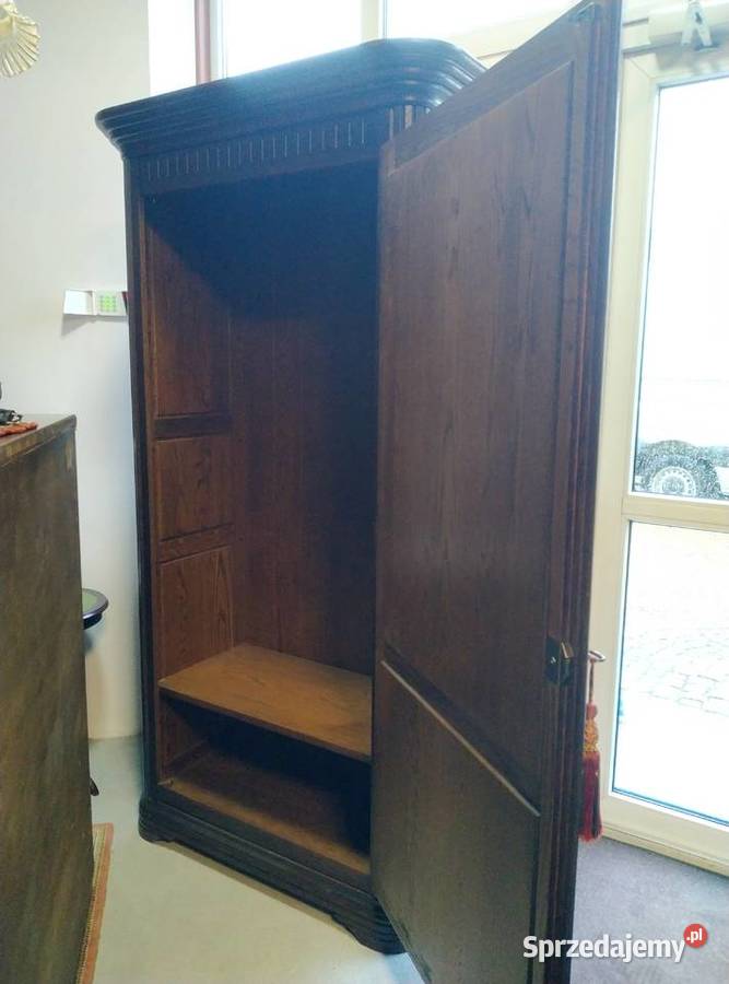 Solidna 1 drzwiowa szafa bieliźniarka lite Meble