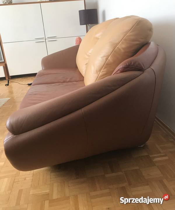 Sprzedam skórzaną sofę Kler Sofy i kanapy mazowieckie Warszawa