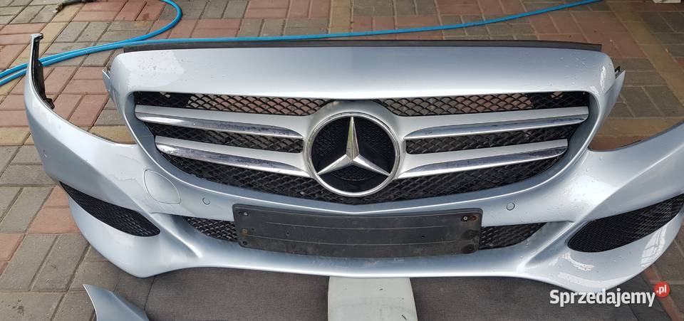 Zderzak Przód MERCEDES CKLASA W205 lakier 988 Zderzaki Radom