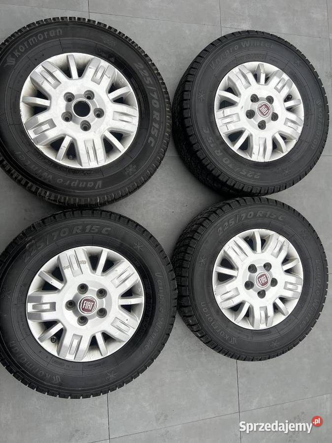 Felgi z oponami wzmacniane R15 Fiat Ducato Chojnice