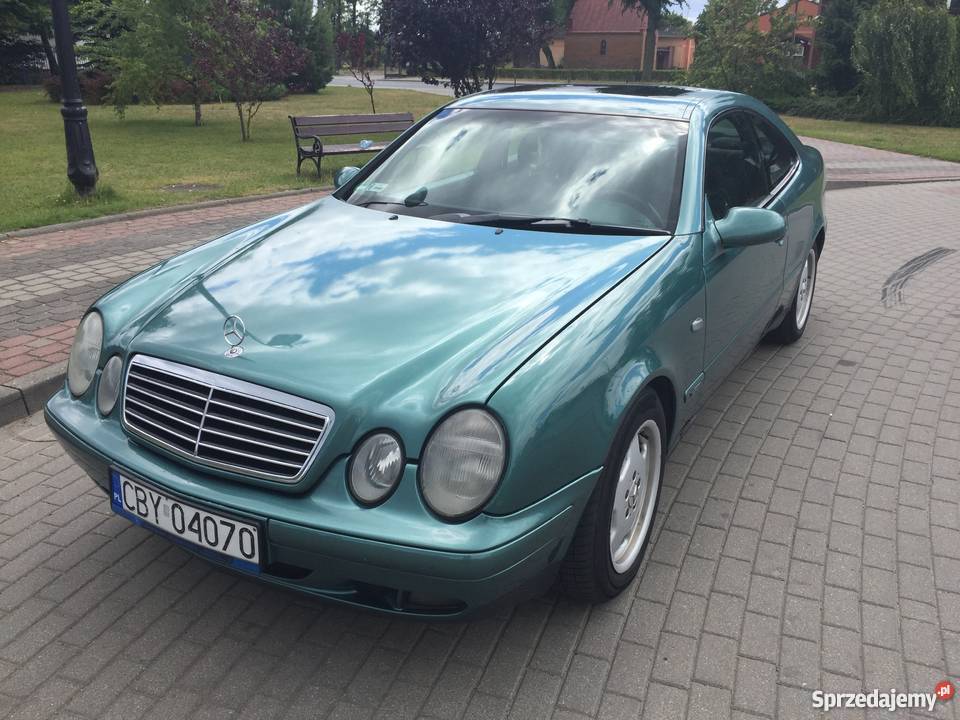 MERCEDES CLK W208 32 V6 B LPG AUTOMAT 1998 poduszka powietrzna CLK Bydgoszcz
