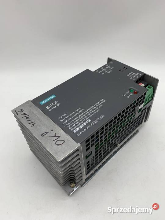 Siemens 6EP14361SH01 Zasilacz 20A sprzedam