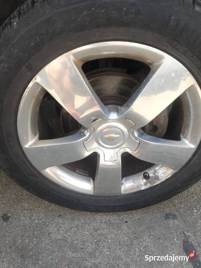 KOMPLET FELG Z OPONAMI 18 5X115 CHEVROLET wielkopolskie Kawnice