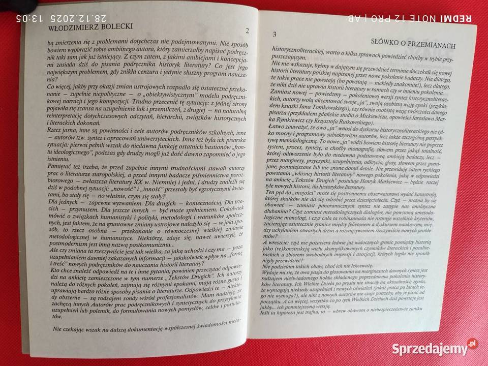 Teksty Drugie 2 32 1995 Literatura i historia Katowice