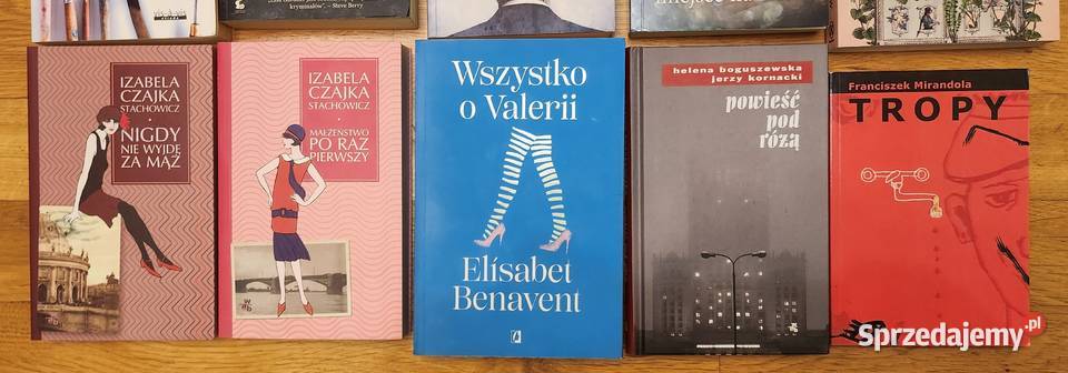 Zestaw 22 książek różnych autorów Warszawa
