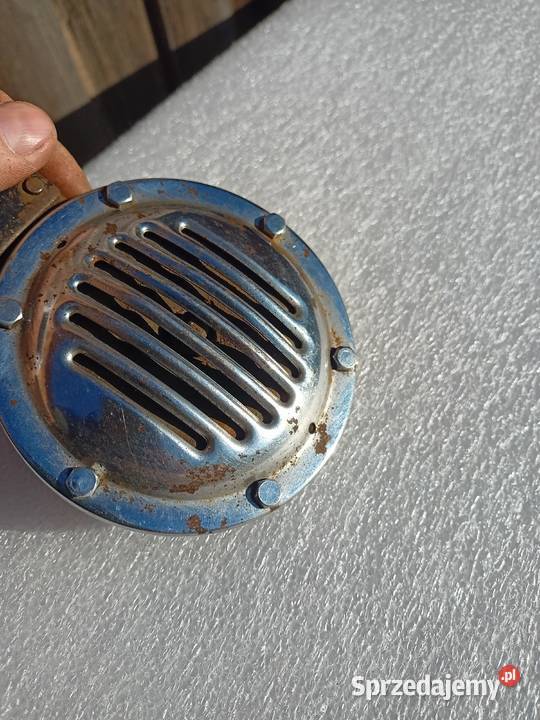 Klakson sygnał motocyklowy 6 volt WSK Panonia Bydgoszcz